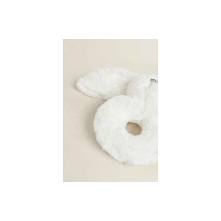 BABY RABBIT SOFT TOY RATTLE