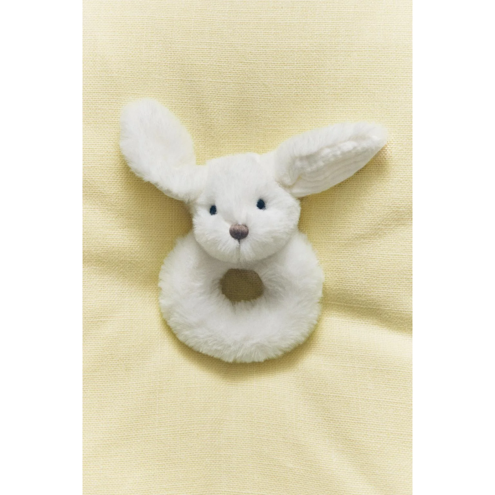 BABY RABBIT SOFT TOY RATTLE