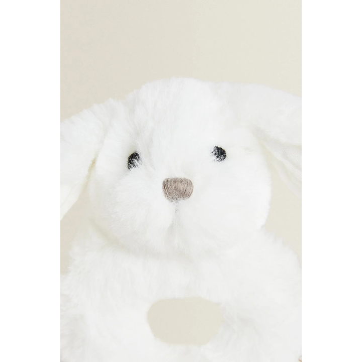 BABY RABBIT SOFT TOY RATTLE