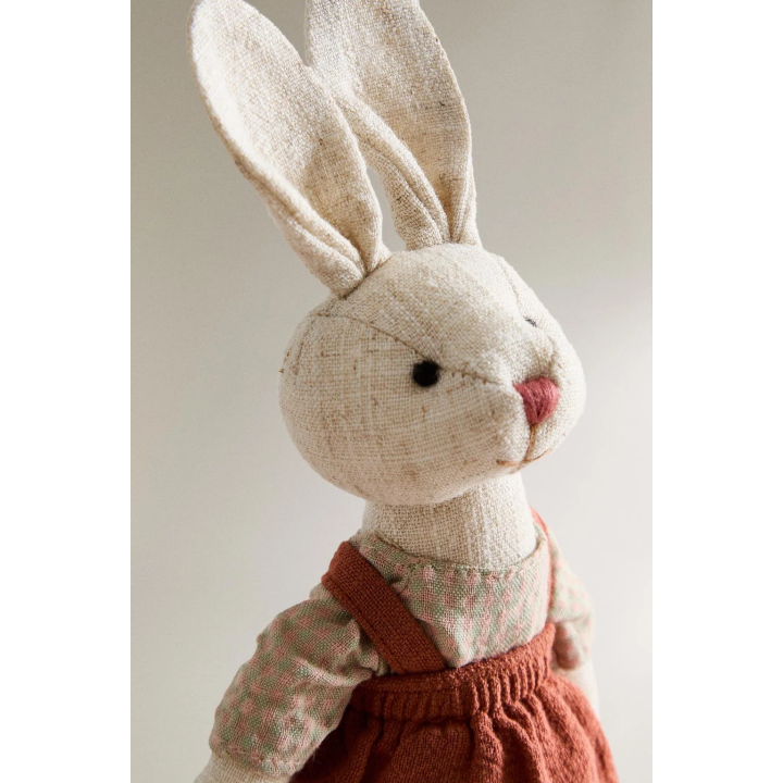 детская мягкая игрушка-зайчик