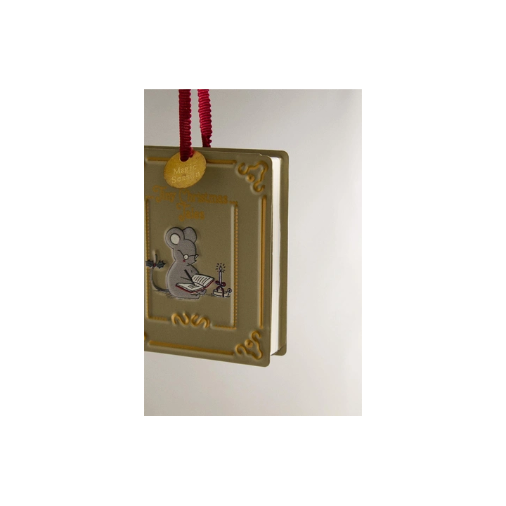 PACK OF IRON BOOK CHRISTMAS TREE DECORATIONS (PACK OF 3)