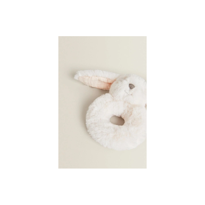 BABY RABBIT SOFT TOY RATTLE