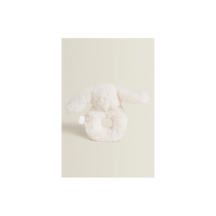 BABY RABBIT SOFT TOY RATTLE