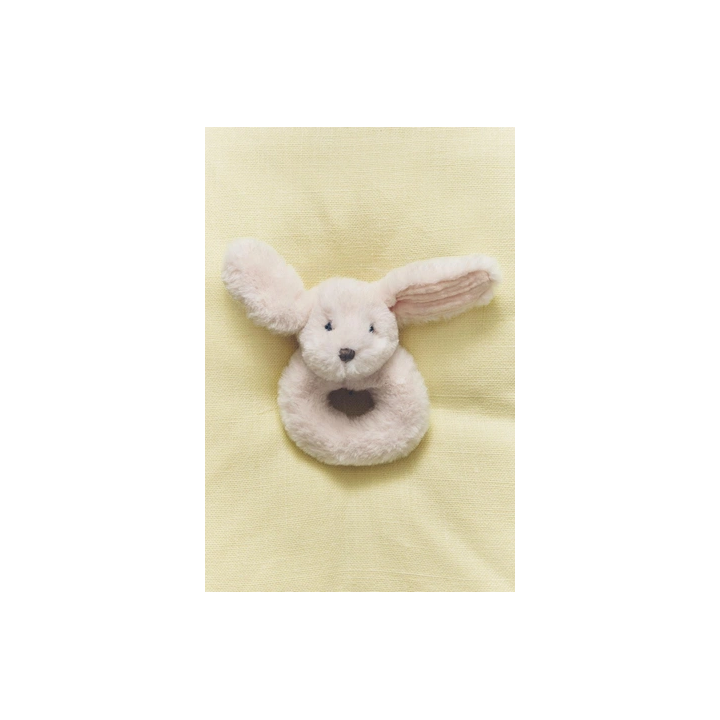BABY RABBIT SOFT TOY RATTLE