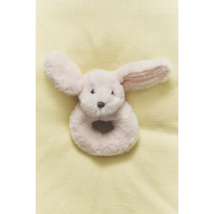 BABY RABBIT SOFT TOY RATTLE