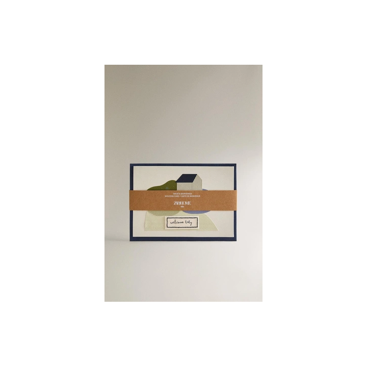 WELCOME BABY DONKEY CARD