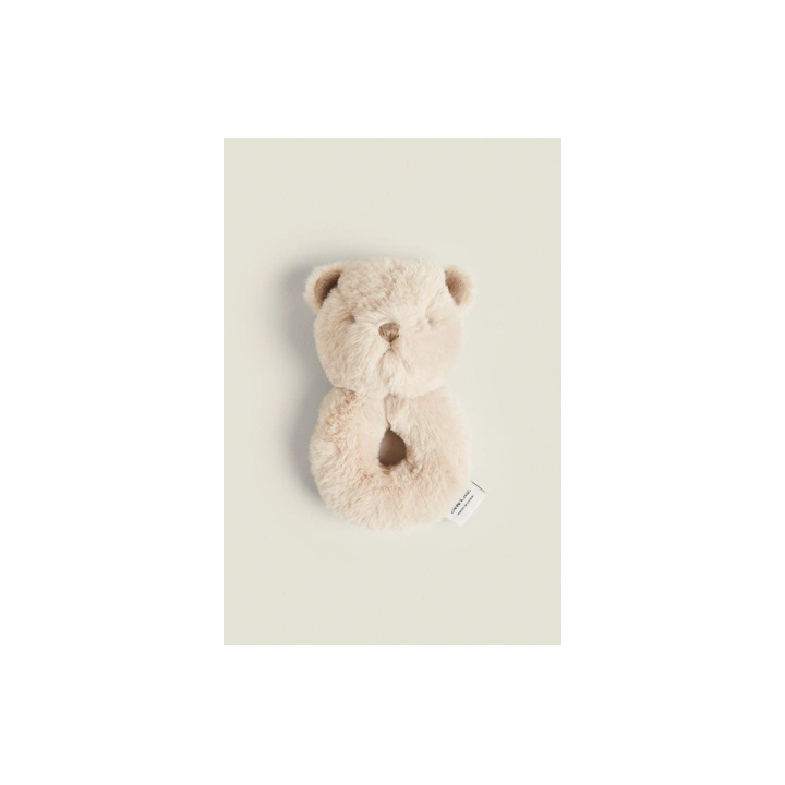 CHILDREN’S BEAR SOFT TOY RATTLE