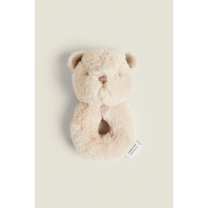 CHILDREN’S BEAR SOFT TOY RATTLE
