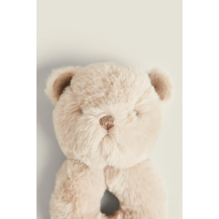 CHILDREN’S BEAR SOFT TOY RATTLE