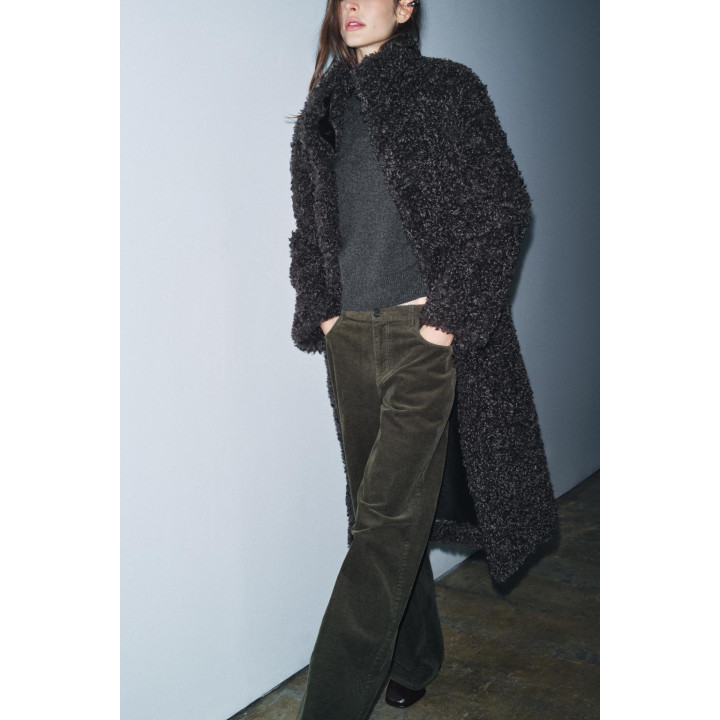 ПРЯМЫЕ ВЕЛЬВЕТОВЫЕ БРЮКИ — ZW COLLECTION