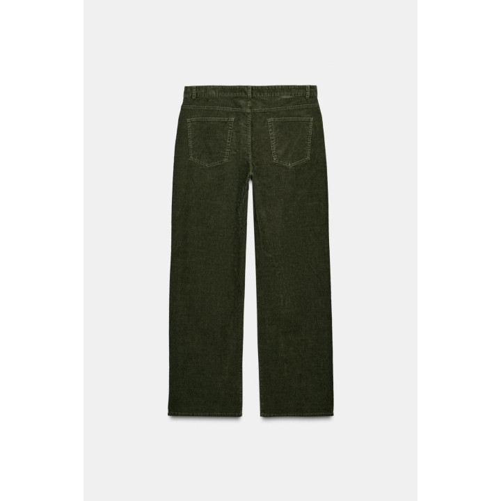 ПРЯМЫЕ ВЕЛЬВЕТОВЫЕ БРЮКИ — ZW COLLECTION