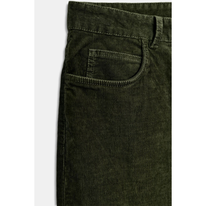 ПРЯМЫЕ ВЕЛЬВЕТОВЫЕ БРЮКИ — ZW COLLECTION