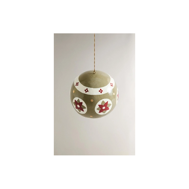 PAPER STAR BAUBLE CHRISTMAS TREE DECORATION