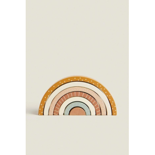 CHILDREN'S TOY RAINBOW BLOCKS