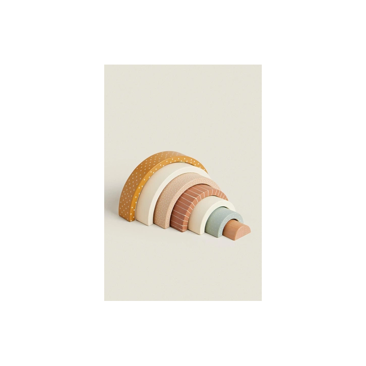 CHILDREN'S TOY RAINBOW BLOCKS