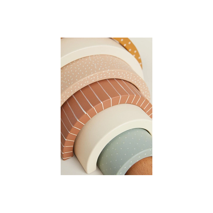 CHILDREN'S TOY RAINBOW BLOCKS