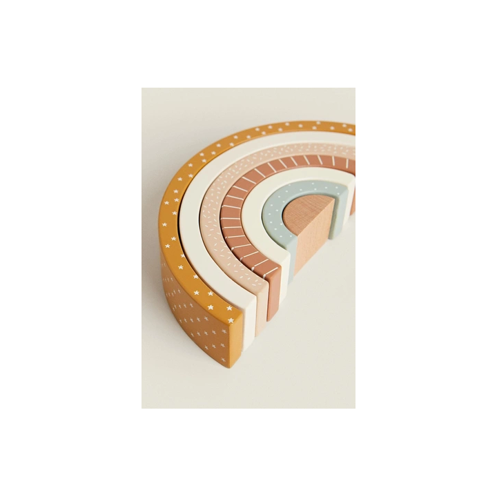 CHILDREN'S TOY RAINBOW BLOCKS