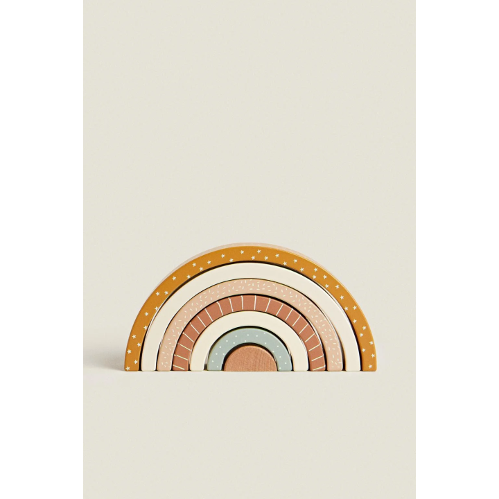 CHILDREN'S TOY RAINBOW BLOCKS