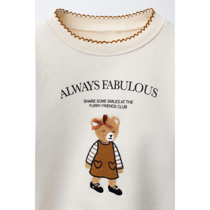 КОНТРАСТНАЯ ТОЛСТОВКА С МЕДВЕЖАТАМИ