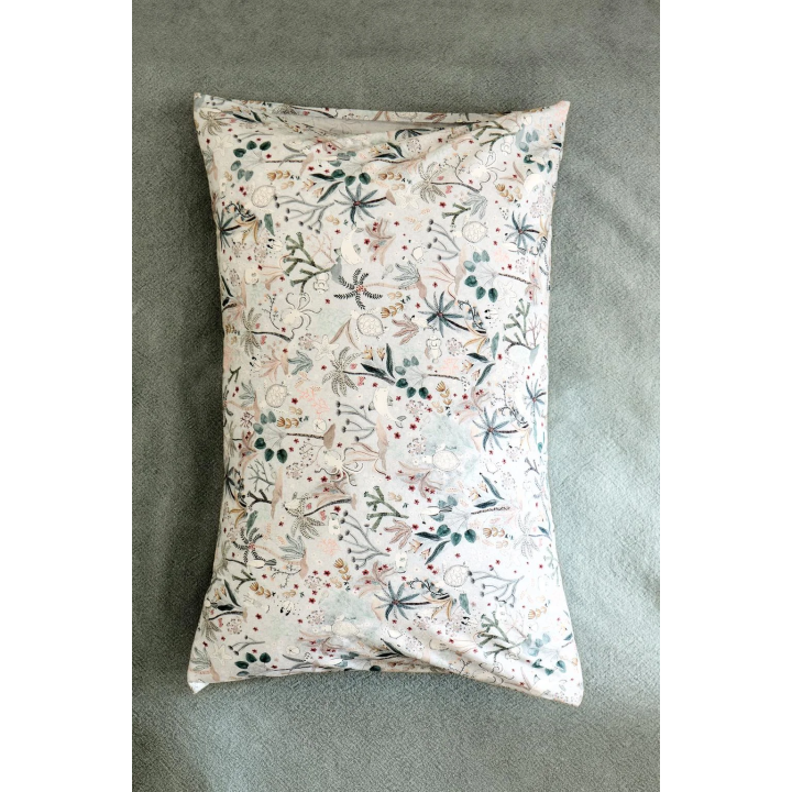 WOOL MOUSE WITH POPCORN CHRISTMAS TREE DECORATION