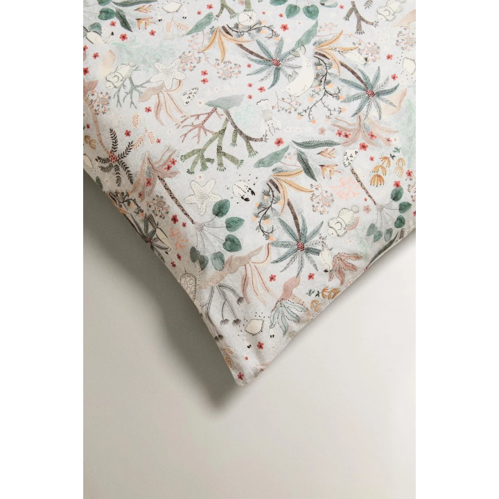 WOOL MOUSE WITH POPCORN CHRISTMAS TREE DECORATION