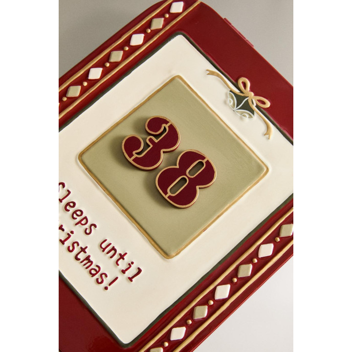 Детский календарь обратного отсчета до рождества