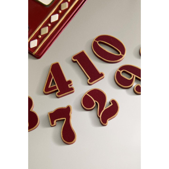 Детский календарь обратного отсчета до рождества