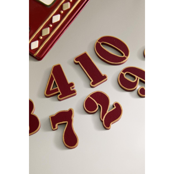 Детский календарь обратного отсчета до рождества