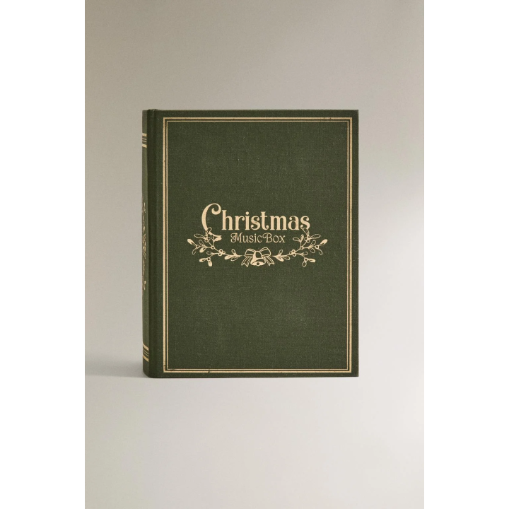 Новогодняя музыкальная шкатулка с танцующими мышами