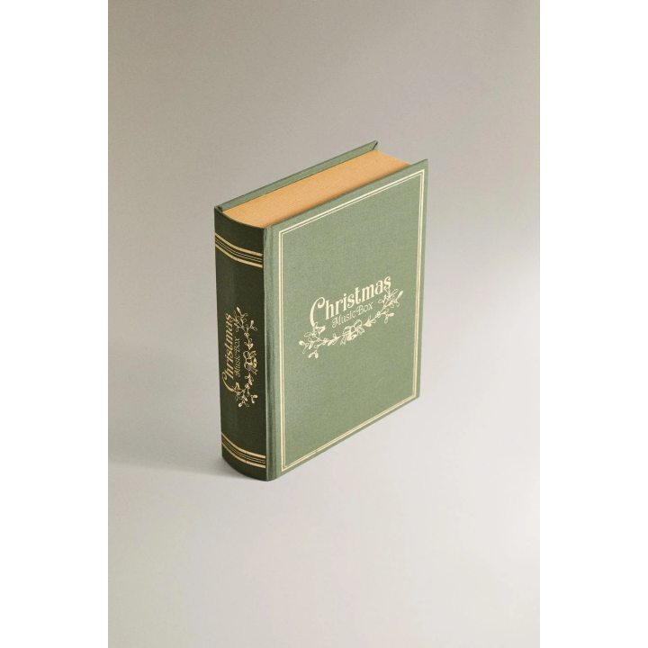 Новогодняя музыкальная шкатулка с танцующими мышами