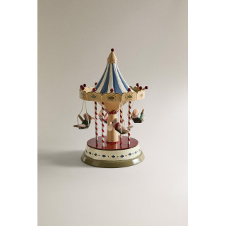 Музыкальный карусельный рождественский декор