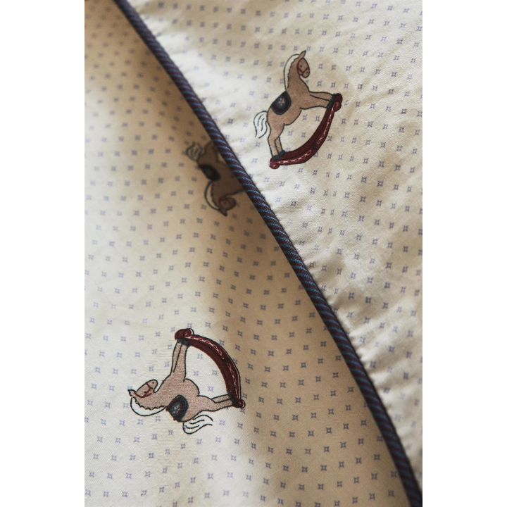 Детское рождественское одеяло с конём