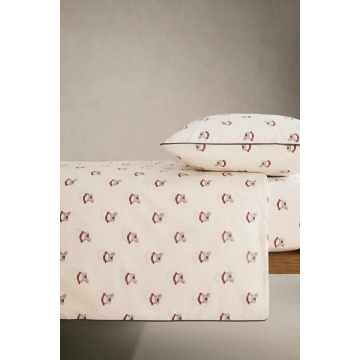 Детское рождественское одеяло с конём