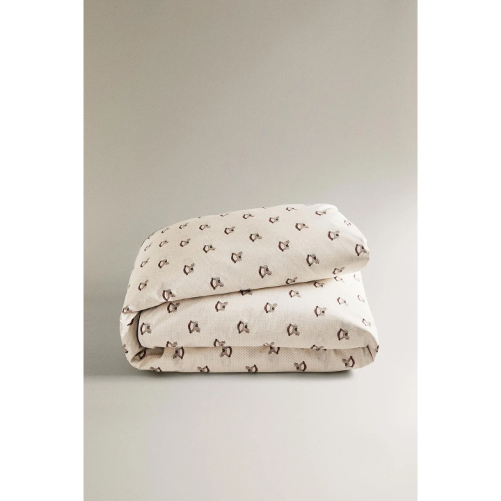 Детское рождественское одеяло с конём