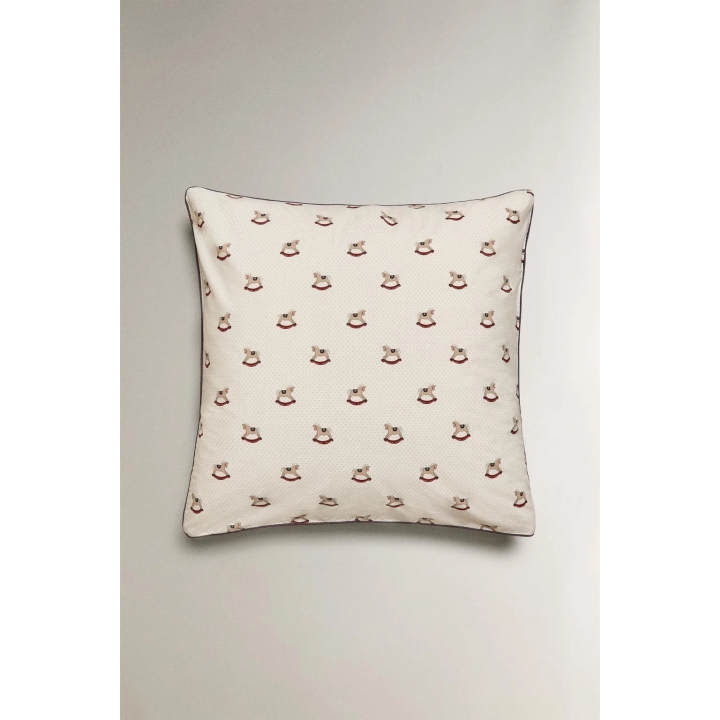 Детский наволочка с рождественским конём