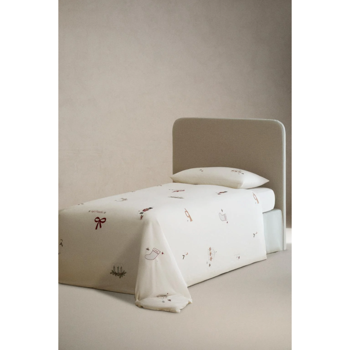 Детское рождественское одеяло с рождественскими фигурами