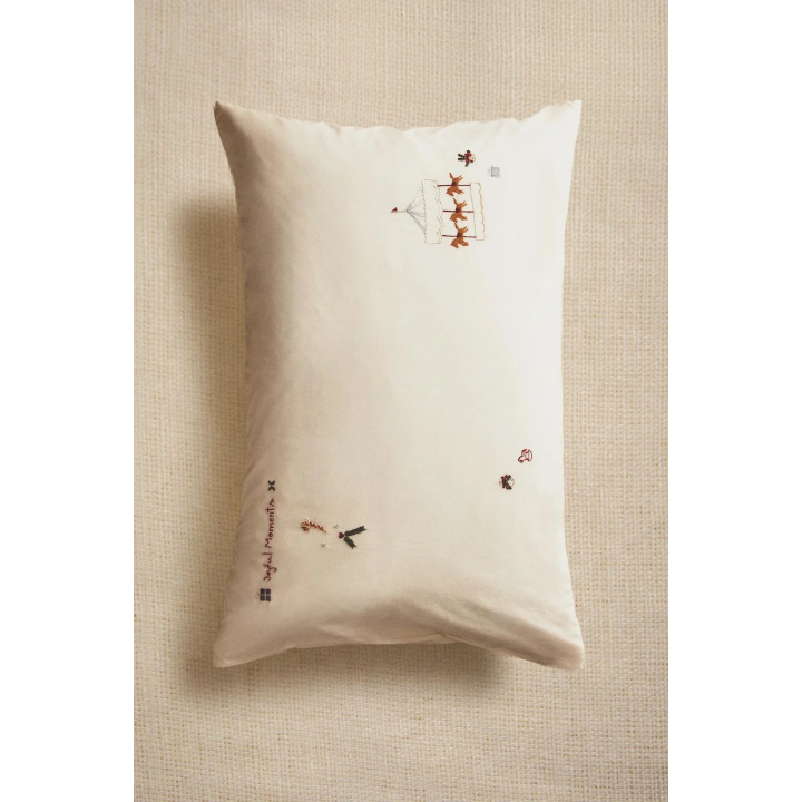 Детский новогодний наволочка с фигурным узором