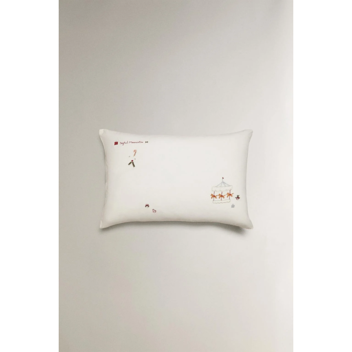 Детский новогодний наволочка с фигурным узором