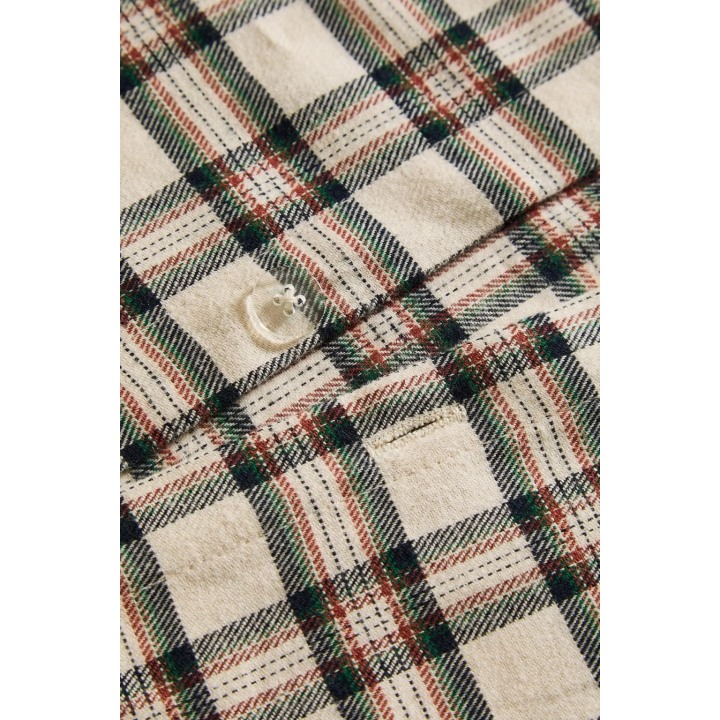 Детское рождественское одеяло из фланели в клетку