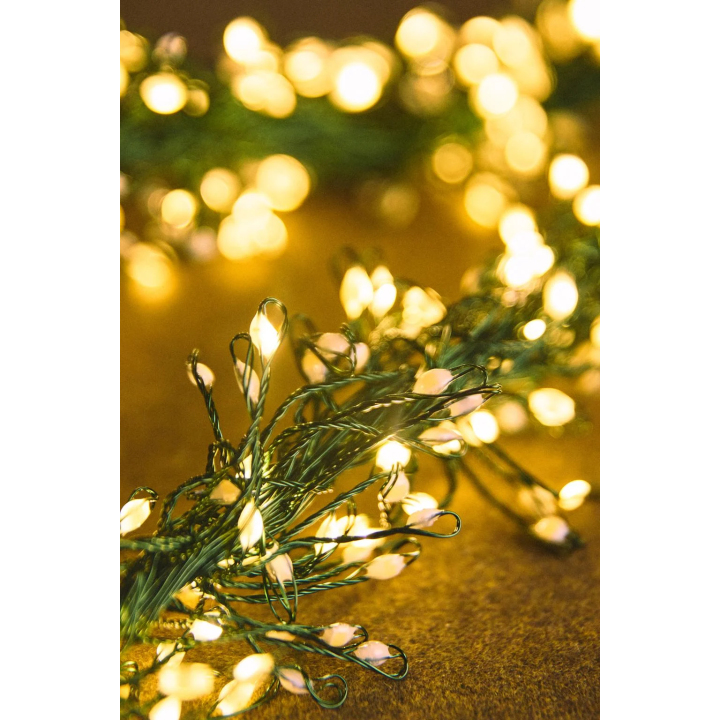 Гирлянда на рождество со световыми эффектами и пультом дистанционного управления