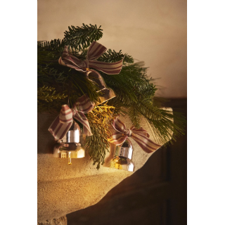 Рождественская гирлянда из колокольчиков