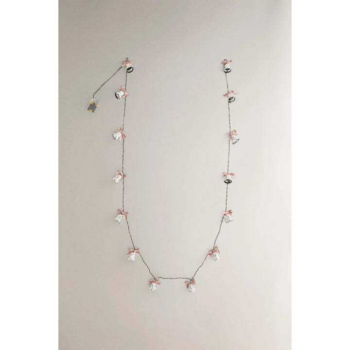 Рождественская гирлянда из колокольчиков