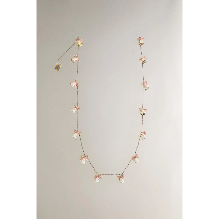 Рождественская гирлянда из колокольчиков