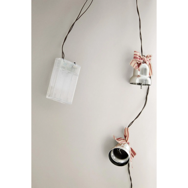 Рождественская гирлянда из колокольчиков