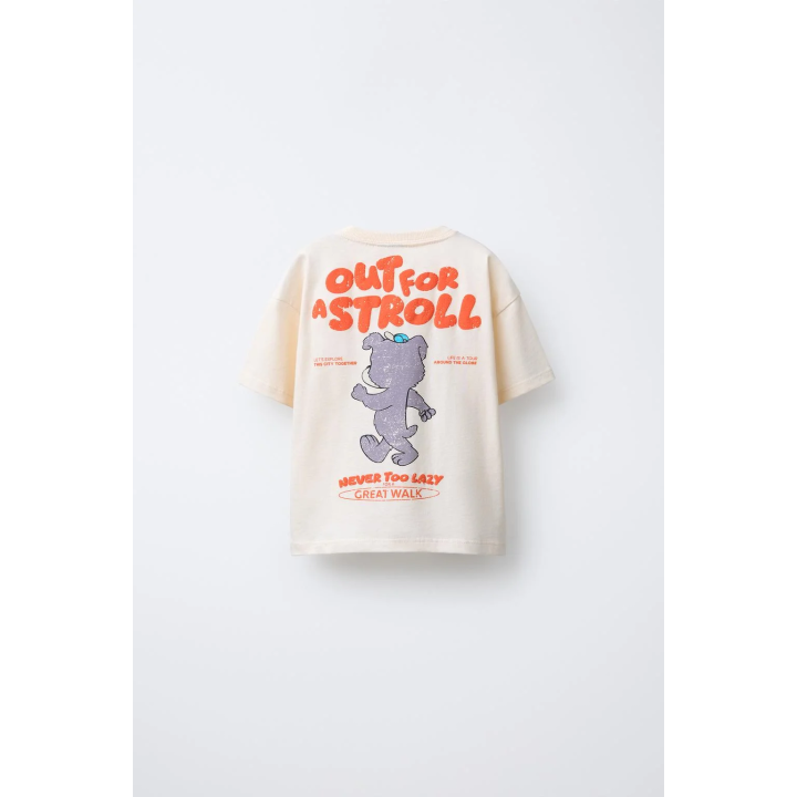 ФУТБОЛКА С ПРИНТОМ «МЕДВЕДЬ»