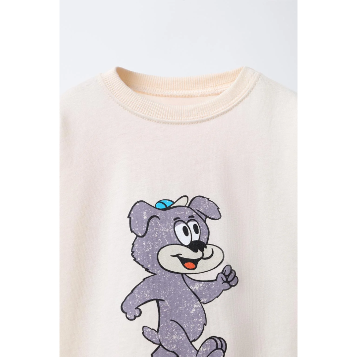 ФУТБОЛКА С ПРИНТОМ «МЕДВЕДЬ»