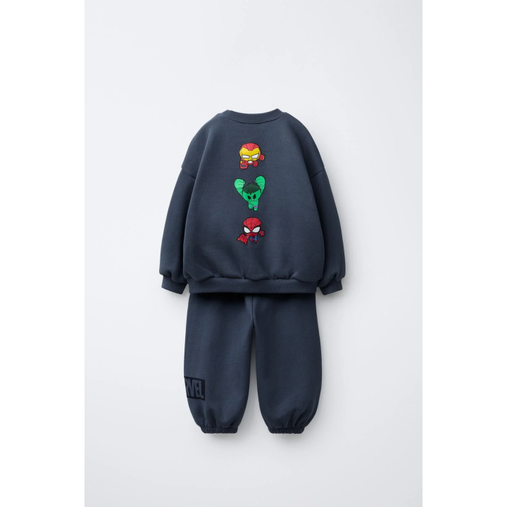 Костюм-двойка: кофта и брюки с принтом мстители © marvel от zara
