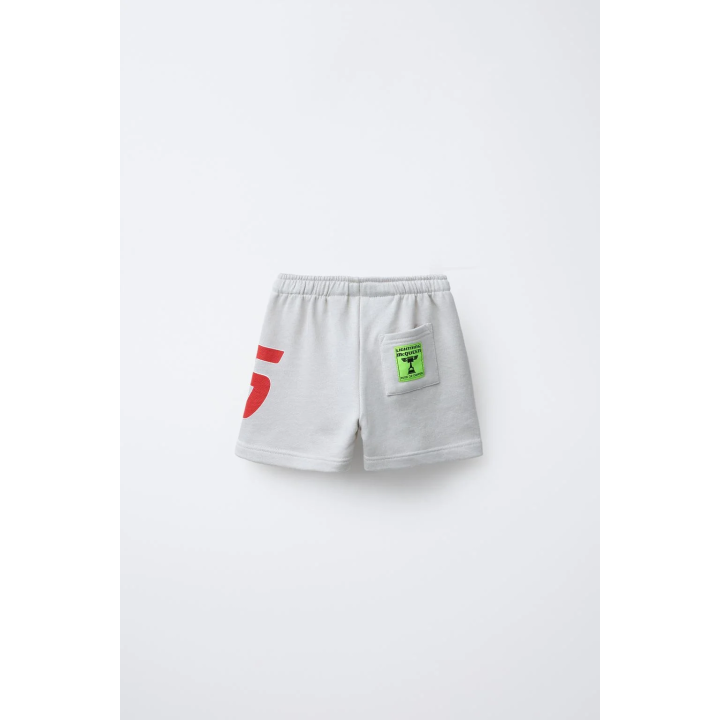 Шорты-бермуды из мягкого плюша с принтом cars rayo mcqueen © disney