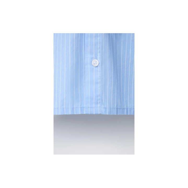 РУБАШКА В ПОЛОСКУ С КАРМАНОМ