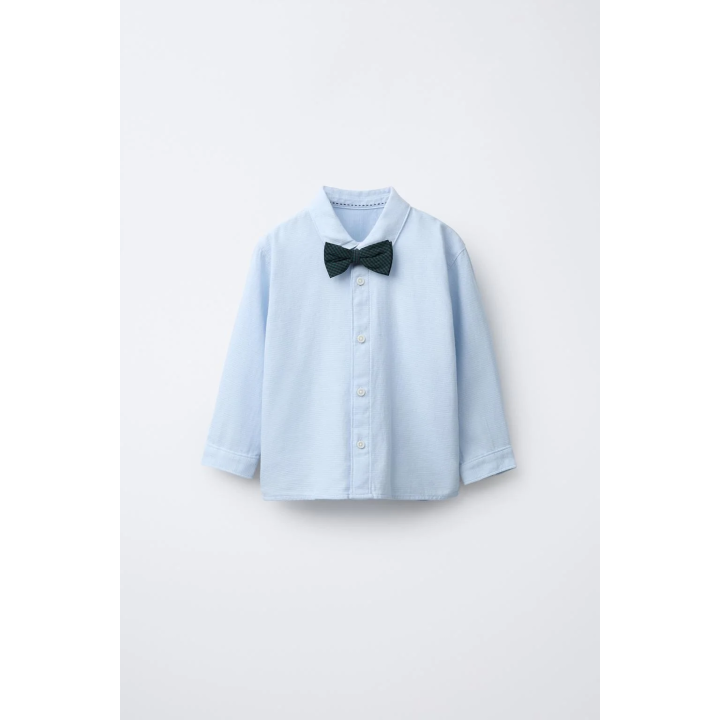 РУБАШКА СО СЪЕМНЫМ БАНТОМ